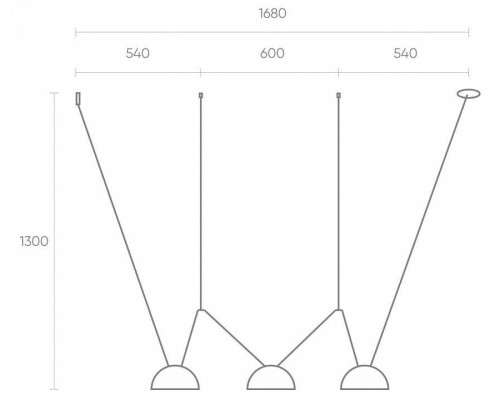 Комплект трековой системы Denkirs Belty SET коричневый DK55SET01-04-BR