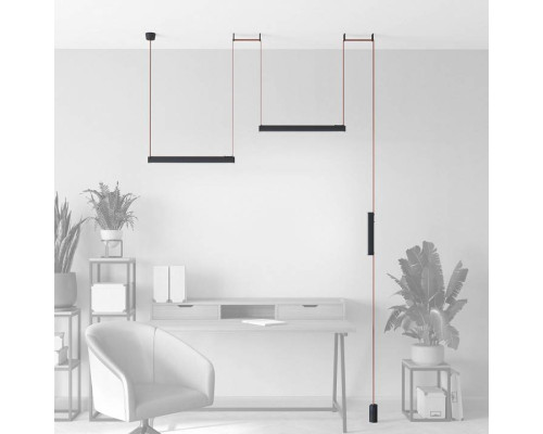 Комплект трековой системы Denkirs Belty SET DK55SET18-01-BR