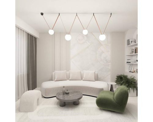 Комплект трековой системы Denkirs Belty SET DK55SET20-01-BR