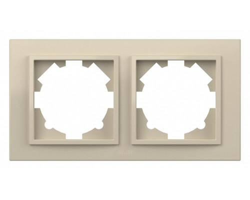 Рамка на 2 поста Elbi Eleсtriс Zena 500-010300-226