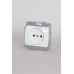 Розетка без заземления, без рамки Elbi Eleсtriс Jazz 607-010200-215