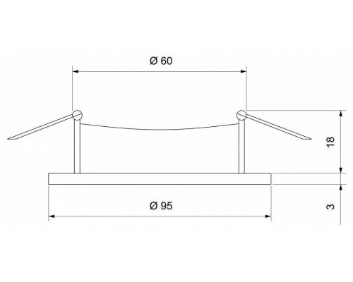 Встраиваемый светильник Elektrostandard Dorma a057004