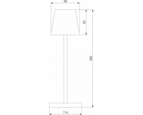 Настольная лампа декоративная Elektrostandard Mist a063970