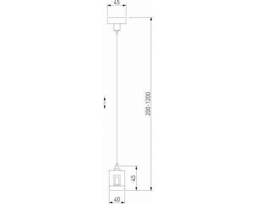 Подвес для трека Elektrostandard Esthetic Magnetic a065441