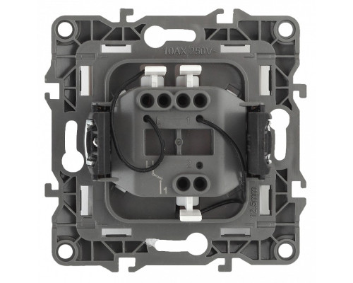 Выключатель одноклавишный с подсветкой без рамки Эра Эра 12 12-1102-02