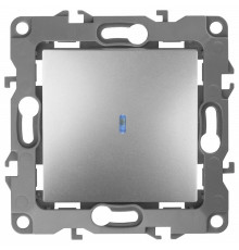 Выключатель одноклавишный с подсветкой без рамки Эра Эра 12 12-1102-03