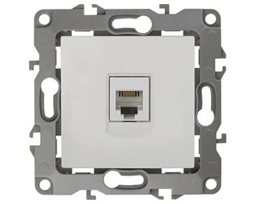 Розетка телефонная RJ-11 без рамки Эра Эра 12 12-3105-01