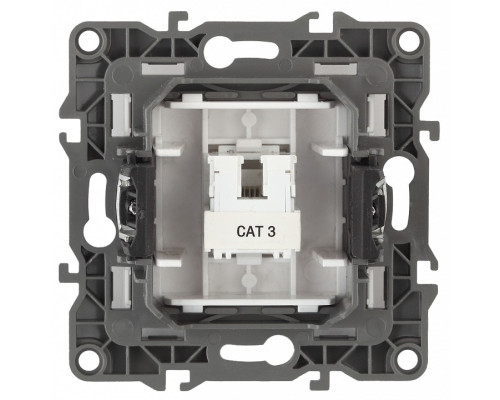 Розетка телефонная RJ-11 без рамки Эра Эра 12 12-3105-01