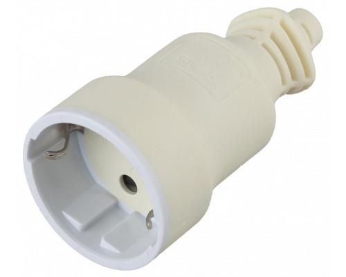 Розетка с заземлением Эра  R4(W)