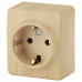 Накладка для розетки с заземлением и со шторками Эра Эра Эксперт 11-2204-11