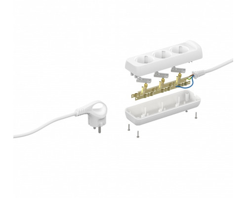 Удлинитель Эра  U-3e-5m-3x1