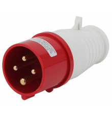 Вилка прямая 3P+PE Эра  V-16-3P-PE-IP44