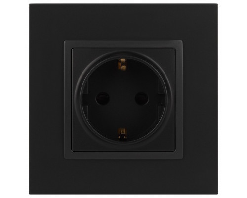 Розетка с заземлением, без рамки Эра Эра Elegance 14-2101-05