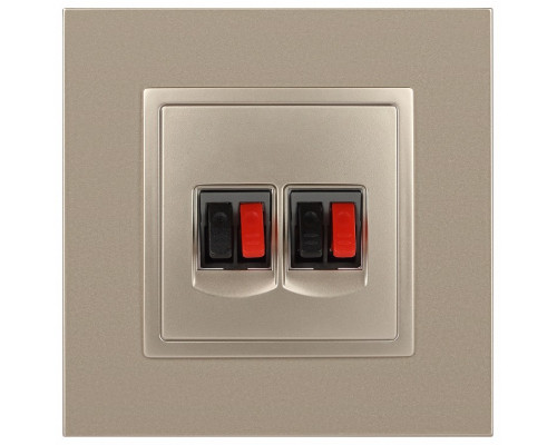 Розетка акустическая без рамки Эра Эра Elegance 14-3112-04