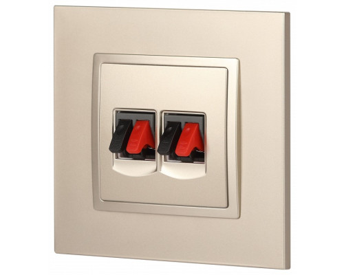 Розетка акустическая без рамки Эра Эра Elegance 14-3112-04