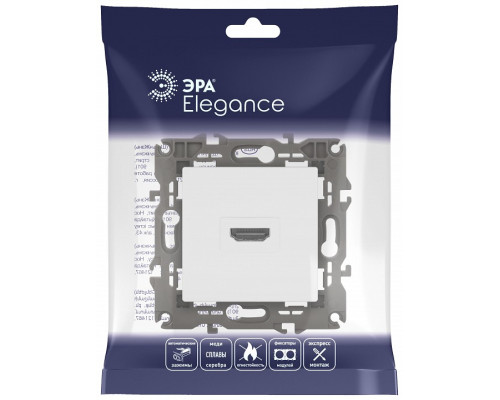 Розетка HDMI без рамки Эра Эра Elegance 14-3114-01
