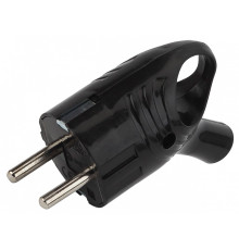 Вилка угловая с заземлением Эра  Vx4-B