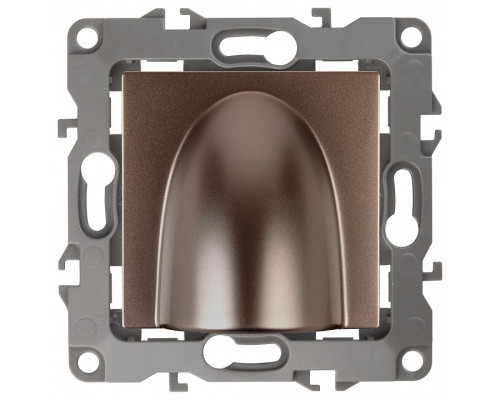 Розетка для вывод кабеля без рамки Эра Эра 12 12-6003-13