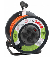 Удлинитель Эра  RMx-4es-3x1.5-50m-IP44