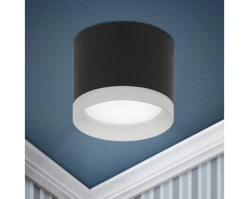 Накладной светильник Эра OL17 GX53 BK Б0049028