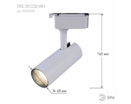 Светильник на штанге Эра  TR5-20 COB WH