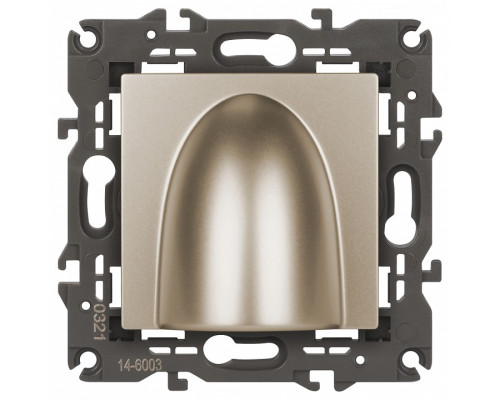 Розетка для вывод кабеля без рамки Эра Эра Elegance 14-6003-04