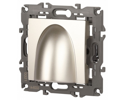 Розетка для вывод кабеля без рамки Эра Эра Elegance 14-6003-04