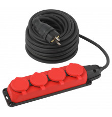 Удлинитель Эра  UK-4e-3x1,5-20m-IP44(KG)