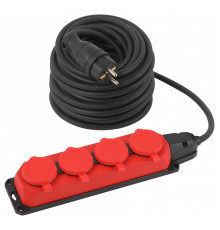 Удлинитель Эра  UK-4e-3x1,5-30m-IP44(KG)