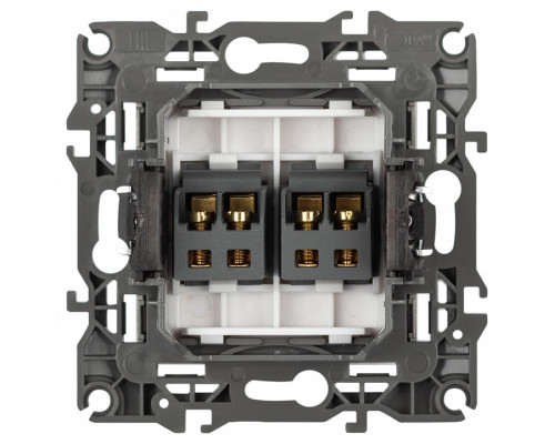 Розетка акустическая без рамки Эра Эра 12 12-3112-16