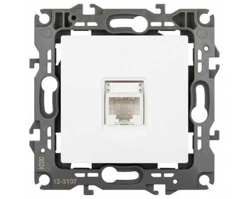 Розетка Ethernet RJ-45 без рамки Эра Эра 12 12-3107-01М
