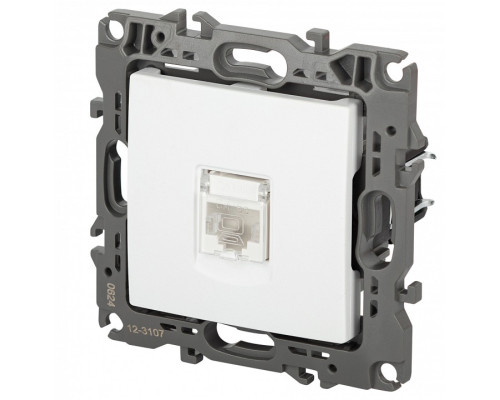 Розетка Ethernet RJ-45 без рамки Эра Эра 12 12-3107-01М