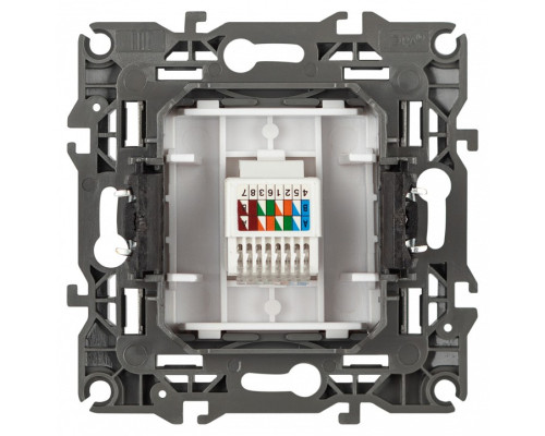 Розетка Ethernet RJ-45 без рамки Эра Эра 12 12-3107-01М