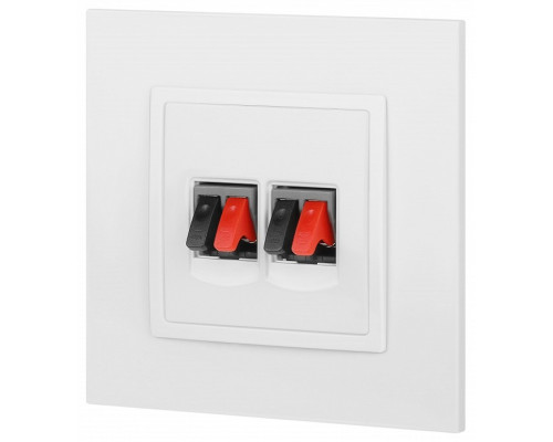 Розетка акустическая без рамки Эра Эра Elegance 14-3112-01М