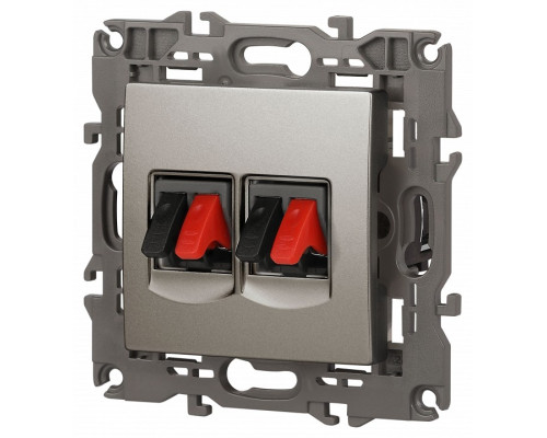 Розетка акустическая без рамки Эра Эра Elegance 14-3112-16