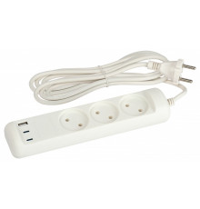 Удлинитель Эра  U-3-3m-USB-W