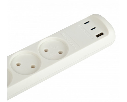 Удлинитель Эра  U-3-3m-USB-W