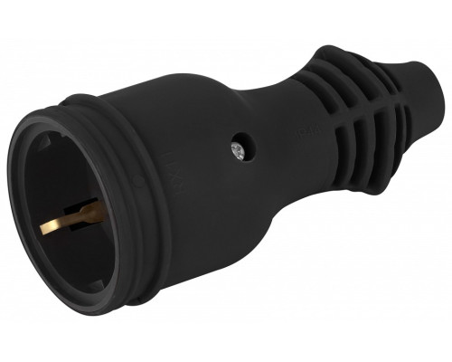 Розетка с заземлением Эра  RX11-B-IP44