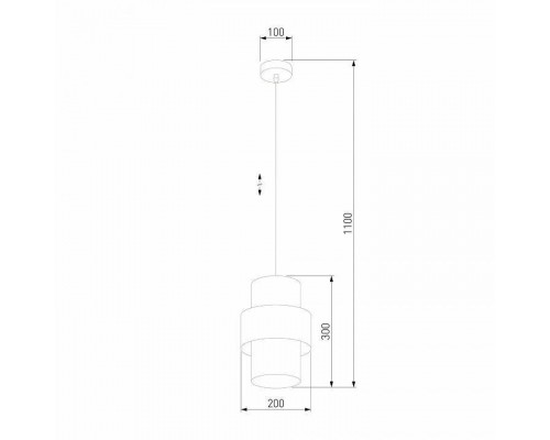 Подвесной светильник TK Lighting Calisto 849 Calisto