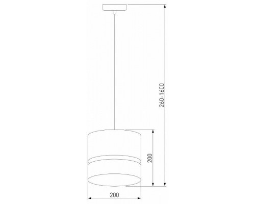 Подвесной светильник TK Lighting Paglia 6693 Paglia