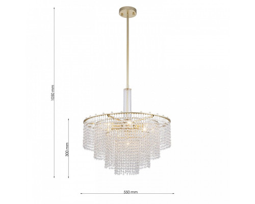 Подвесная люстра Favourite Fringe 4762-7P