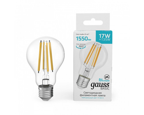 Лампа светодиодная Gauss  10212272