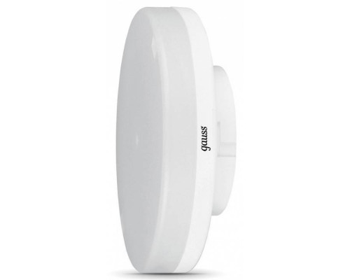 Лампа светодиодная Gauss Black GX53 8 Вт 4100 K диммируемая 108408208-D