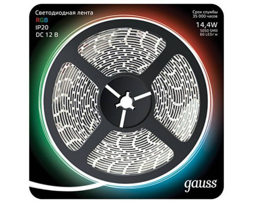 Лента светодиодная Gauss Gauss 312000414