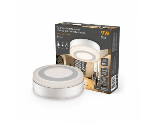 Встраиваемый светильник Gauss Backlight BL216