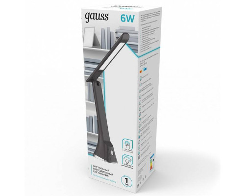 Настольная лампа офисная Gauss GT203 GT2032