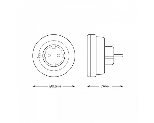 Ночник Gauss  NS002