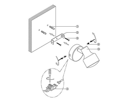 Бра Globo Rois 56213-1