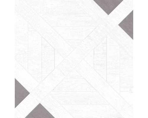 Керамогранит Laparet Creta Flori Blanco матовый 410х410х8 мм GP6CEF00