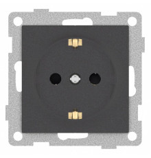 Розетка с заземлением и со шторкой, без рамки Gusi Electric UGRA С11Р4-010